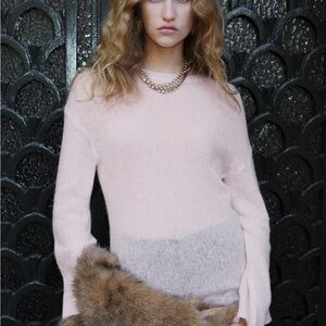 Mango WOOL AND ALPACA-BLEND SWEATER